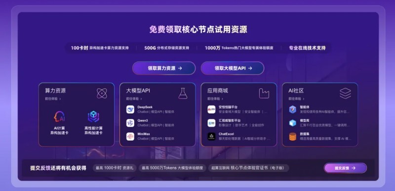 智谱、讯飞们集结，国家超算互联网核心节点试运行一月引数百家头部机构测试