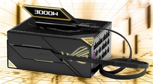 ROG为20周年推Thor 3000W钛金电源,支持四卡RTX 5090