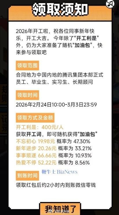 腾讯发400元开工红包引热议，传统利是文