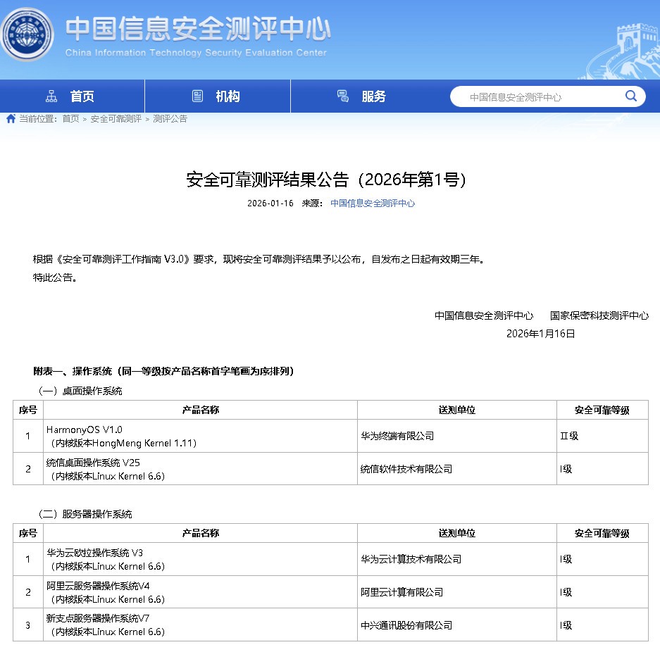 国产操作系统已成两大阵营：华为鸿蒙首次进