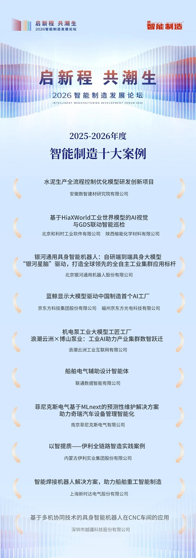 启新程，共潮生！2026智能制造发展论坛召开