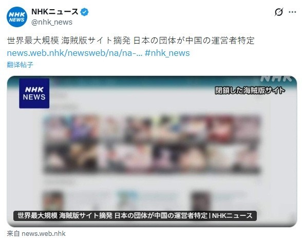 全球最大漫画盗版网站BATO.TO被查封