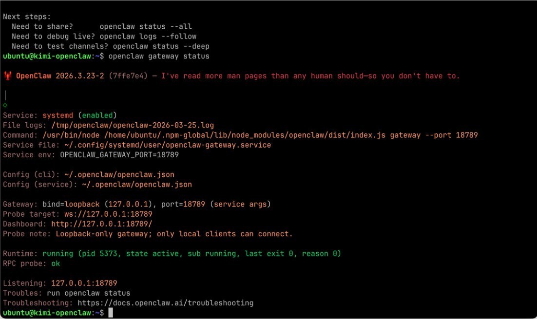开源 AI 助手 OpenClaw 安装指南,官方推荐部署大模型 Kimi 5 分钟搞定!
