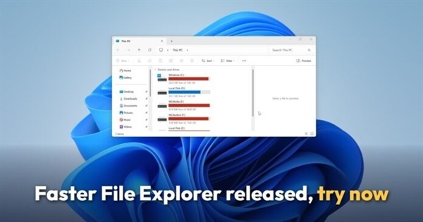 微软推Windows 11新版文件资源管理器：底层重构提速，7月全面覆盖